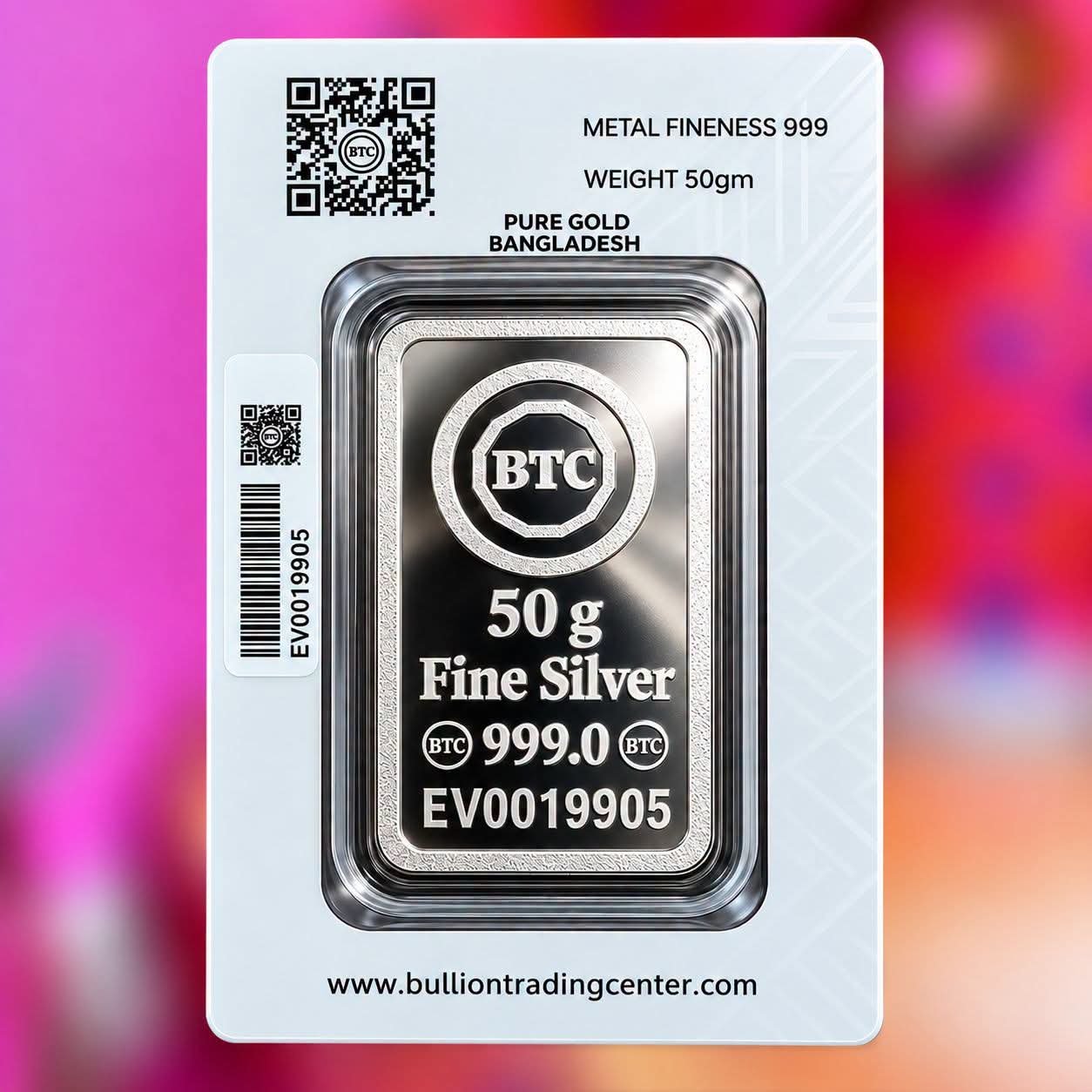 50 GM FINE SILVER BAR - Image 3