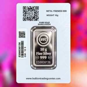 10 GM FINE SILVER BAR