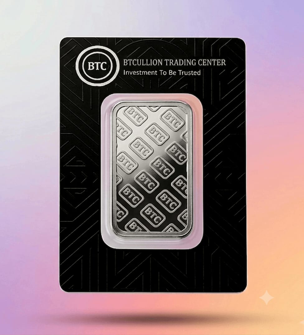 50 GM FINE SILVER BAR